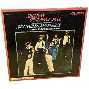 Sir Arthur Sullivan Pineapple Poll (Vinyl, 1980) Arabesque Recordings 8016 VG+